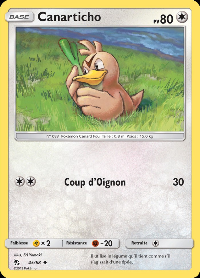 Carte Pokémon: Canarticho