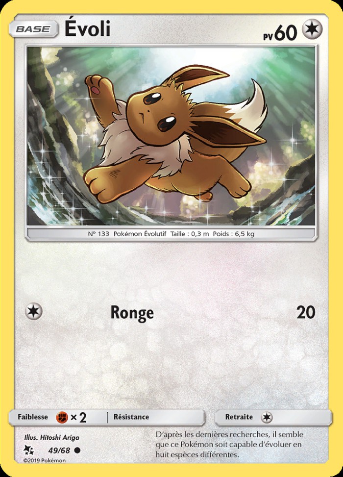 Carte Pokémon: Évoli