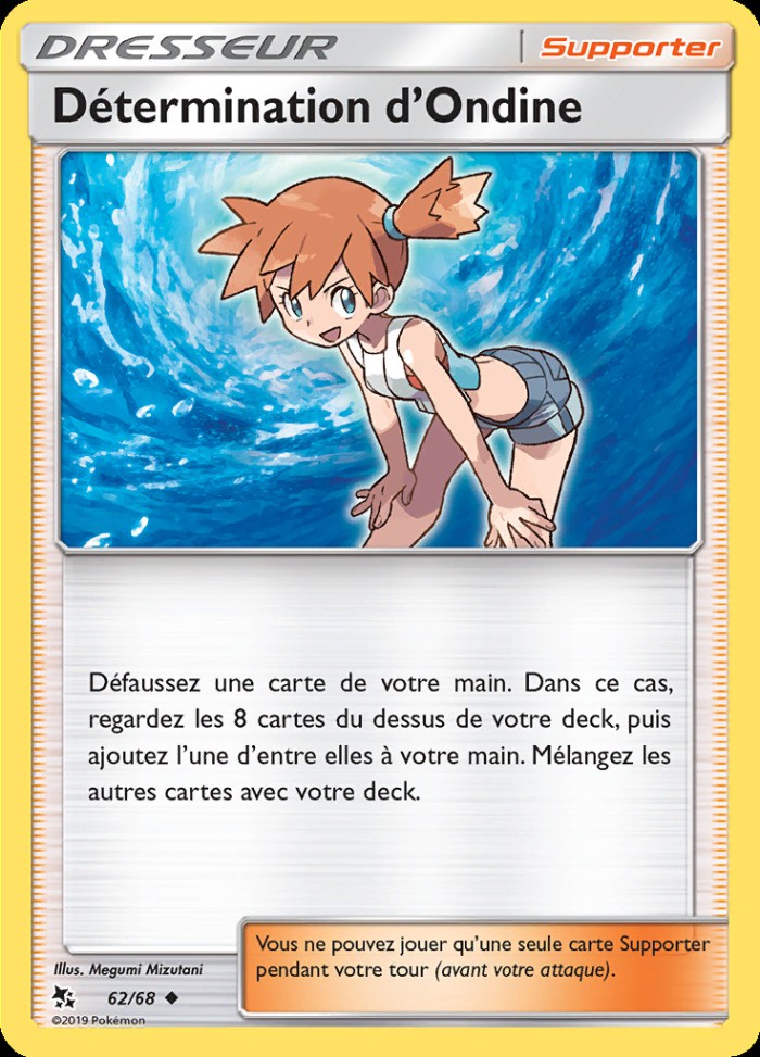 Carte Pokémon: Détermination d'Ondine