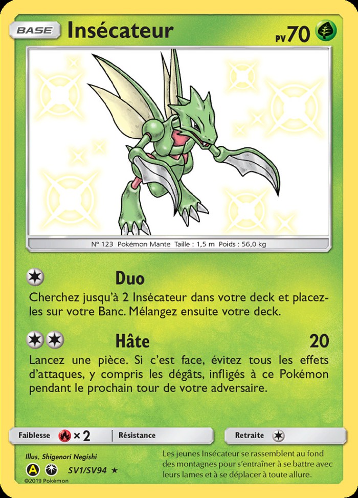 Carte Pokémon: Insécateur