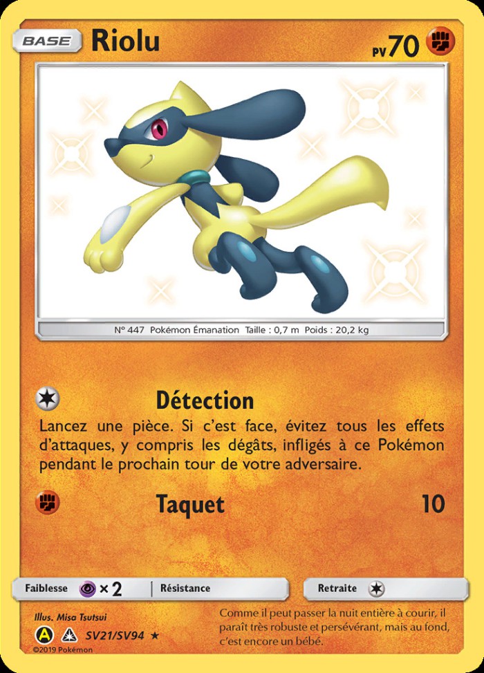 Carte Pokémon: Riolu