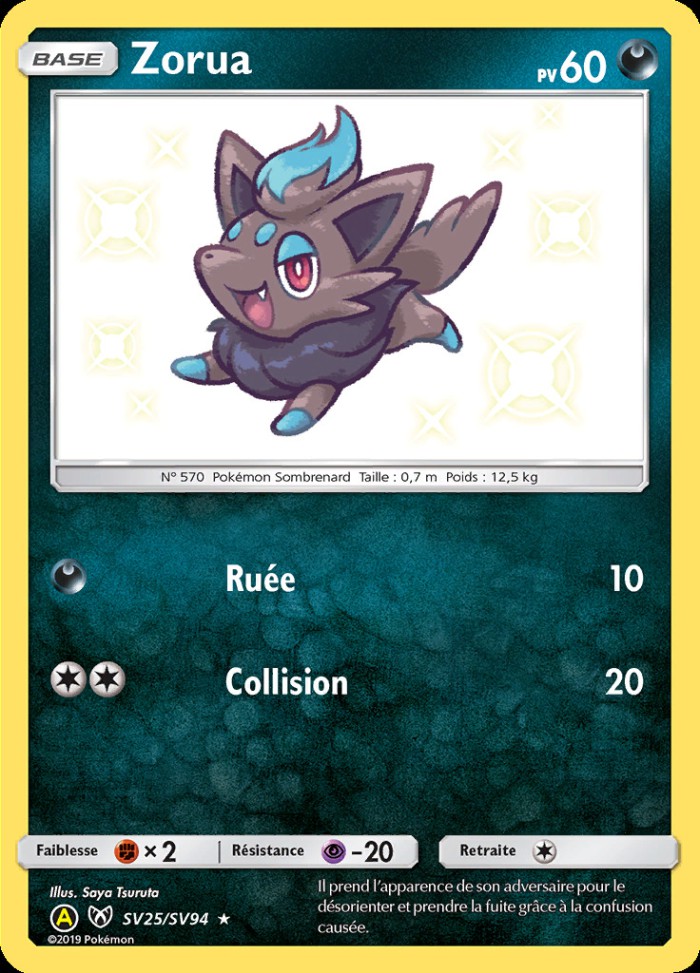 Carte Pokémon: Zorua