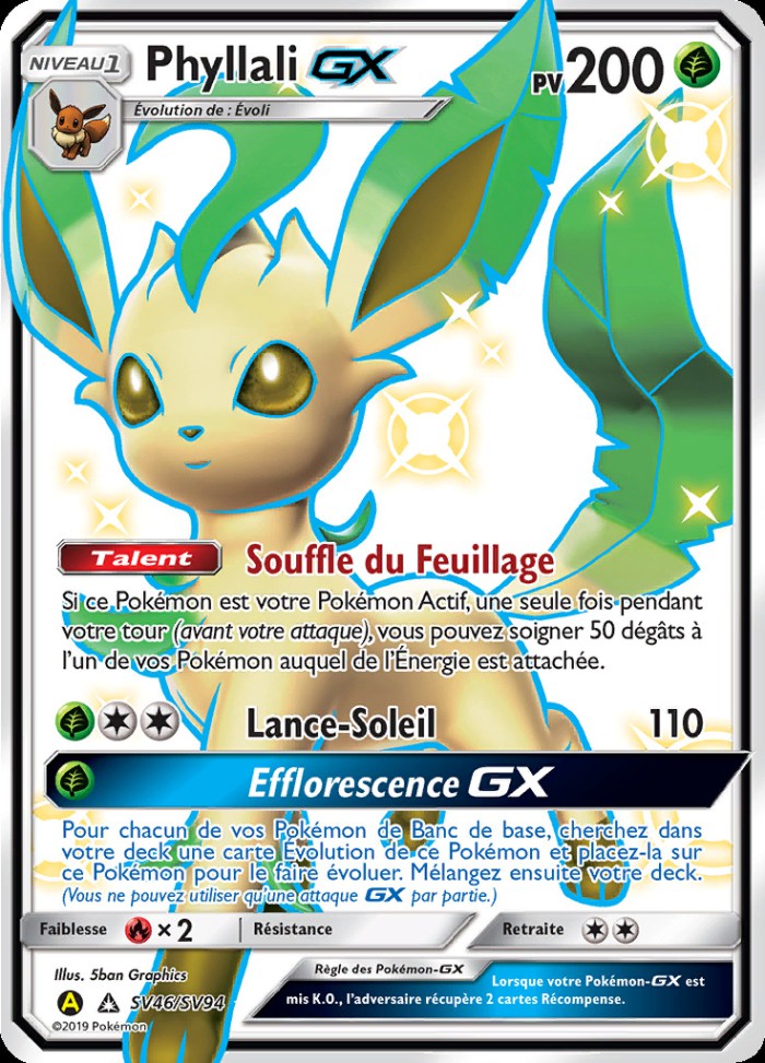 Carte Pokémon: Phyllali GX