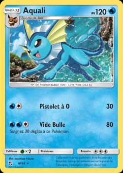 Carte Pokémon: Aquali