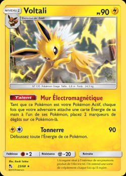 Carte Pokémon: Voltali