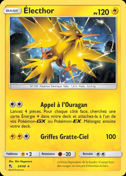 Carte Pokémon: Électhor