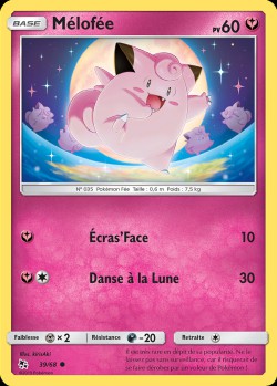 Carte Pokémon: Mélofée