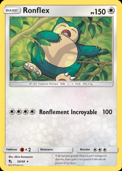 Carte Pokémon: Ronflex