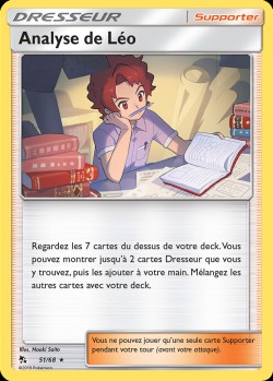 Carte Pokémon: Analyse de Léo