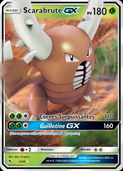 Carte Pokémon: Scarabrute GX