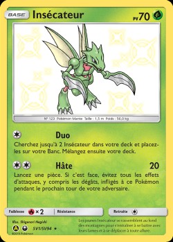 Carte Pokémon: Insécateur