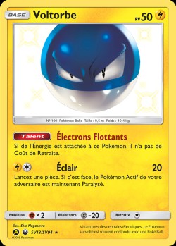 Carte Pokémon: Voltorbe