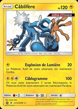 Carte Pokémon: Câblifère