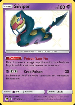 Carte Pokémon: Séviper