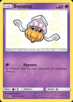 Carte Pokémon: Sepiatop