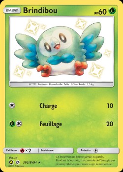 Carte Pokémon: Brindibou