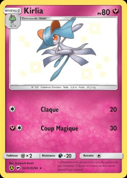 Carte Pokémon: Kirlia