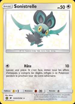 Carte Pokémon: Sonistrelle