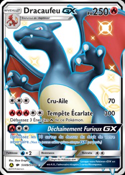 Carte Pokémon: Dracaufeu GX