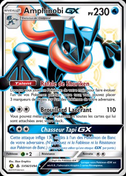 Carte Pokémon: Amphinobi GX