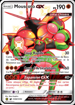 Carte Pokémon: Mouscoto GX