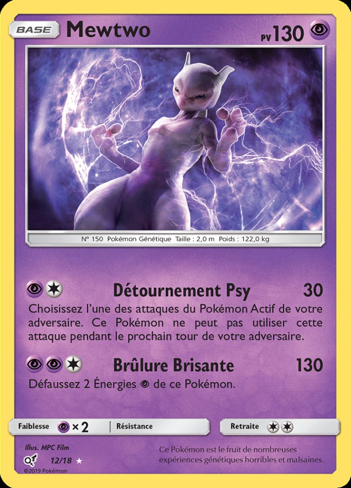 Carte Pokémon: Mewtwo