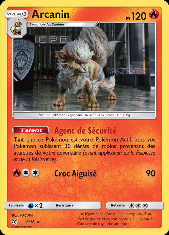 Carte Pokémon: Arcanin