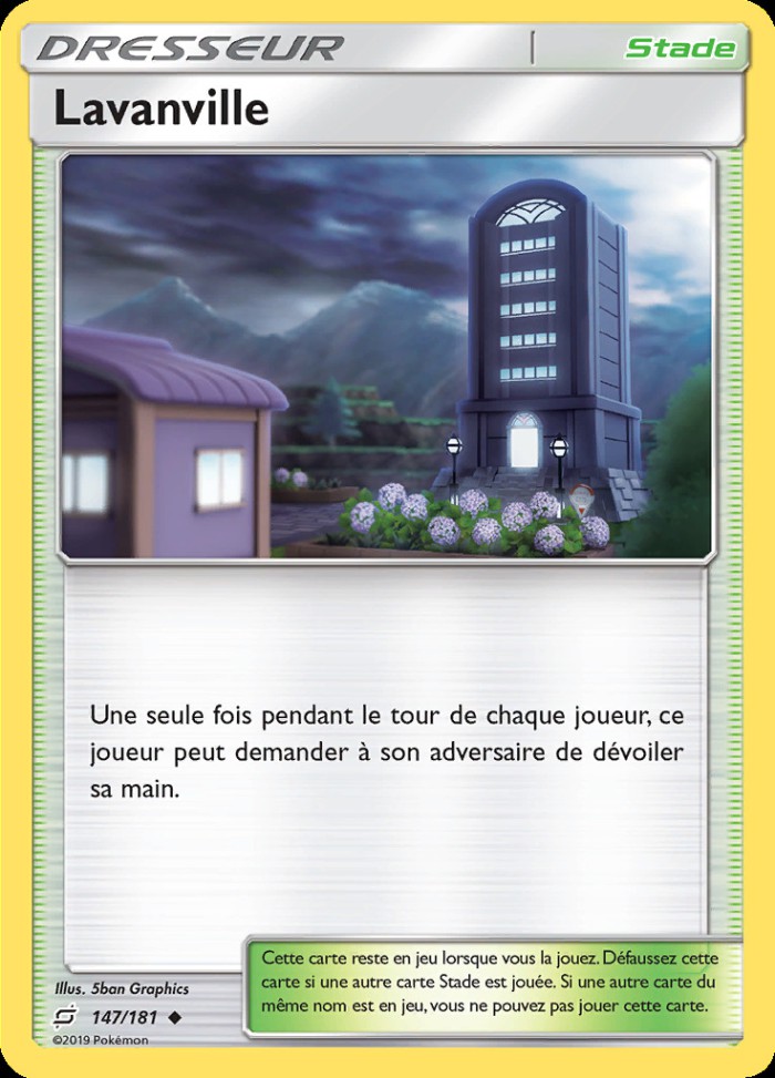 Carte Pokémon: Lavanville