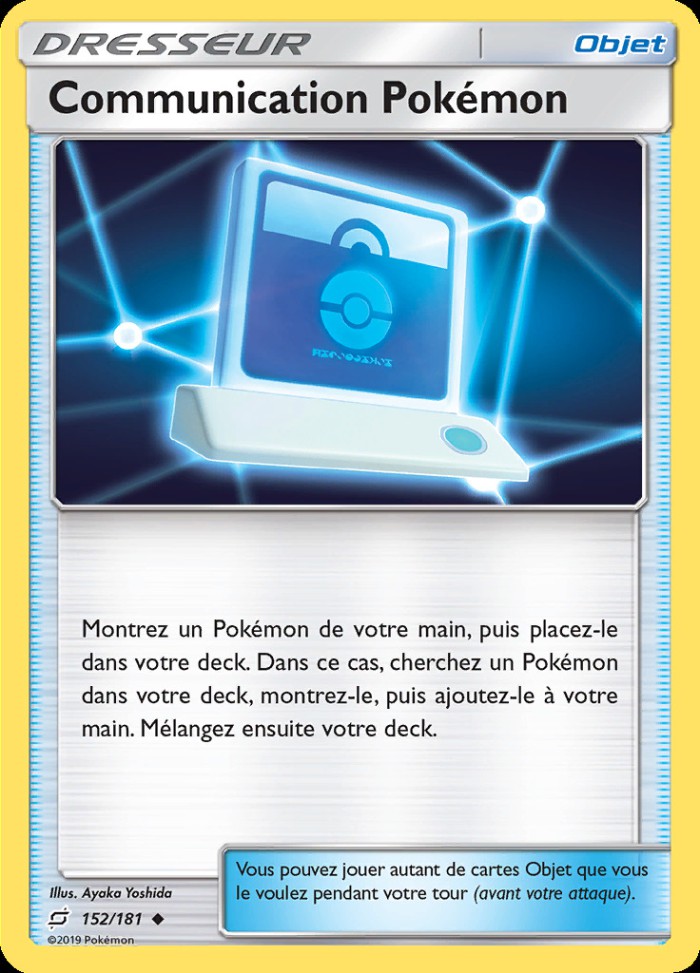 Carte Pokémon: Communication Pokémon