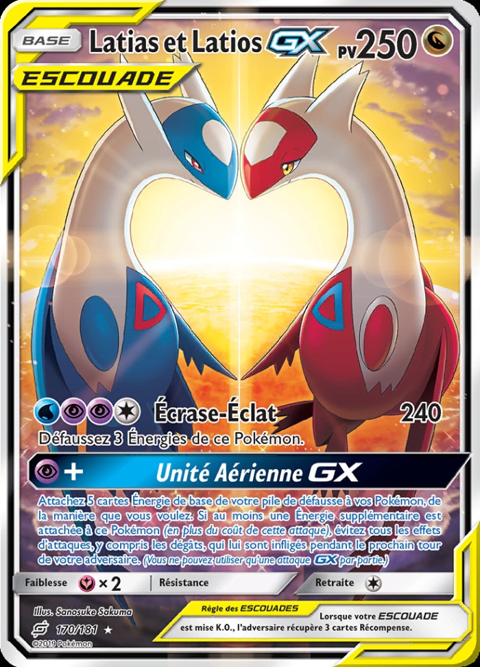 Carte Pokémon: Latias et Latios GX