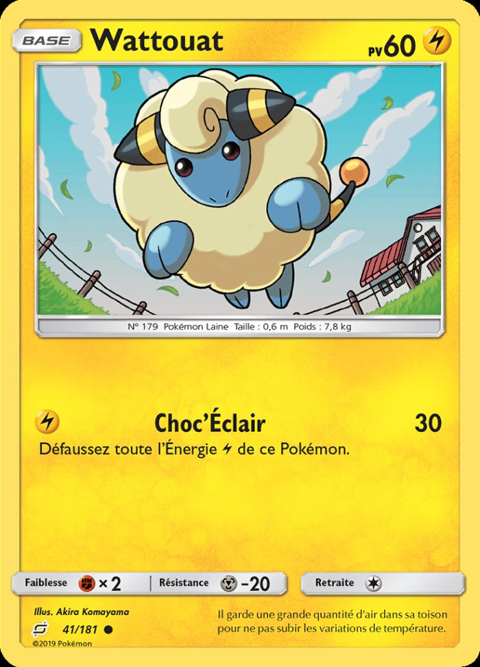 Carte Pokémon: Wattouat