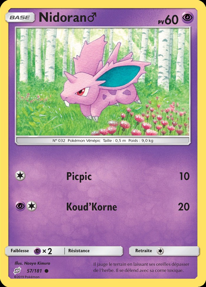 Carte Pokémon: Nidoran♂