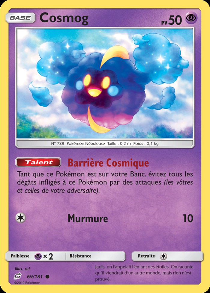 Carte Pokémon: Cosmog