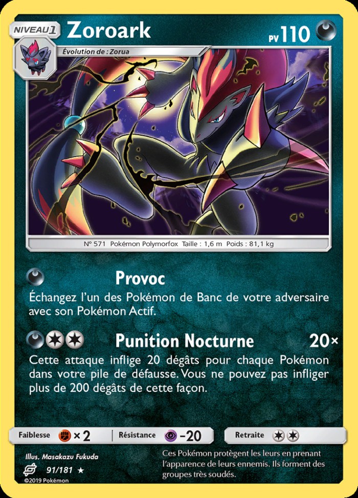 Carte Pokémon: Zoroark