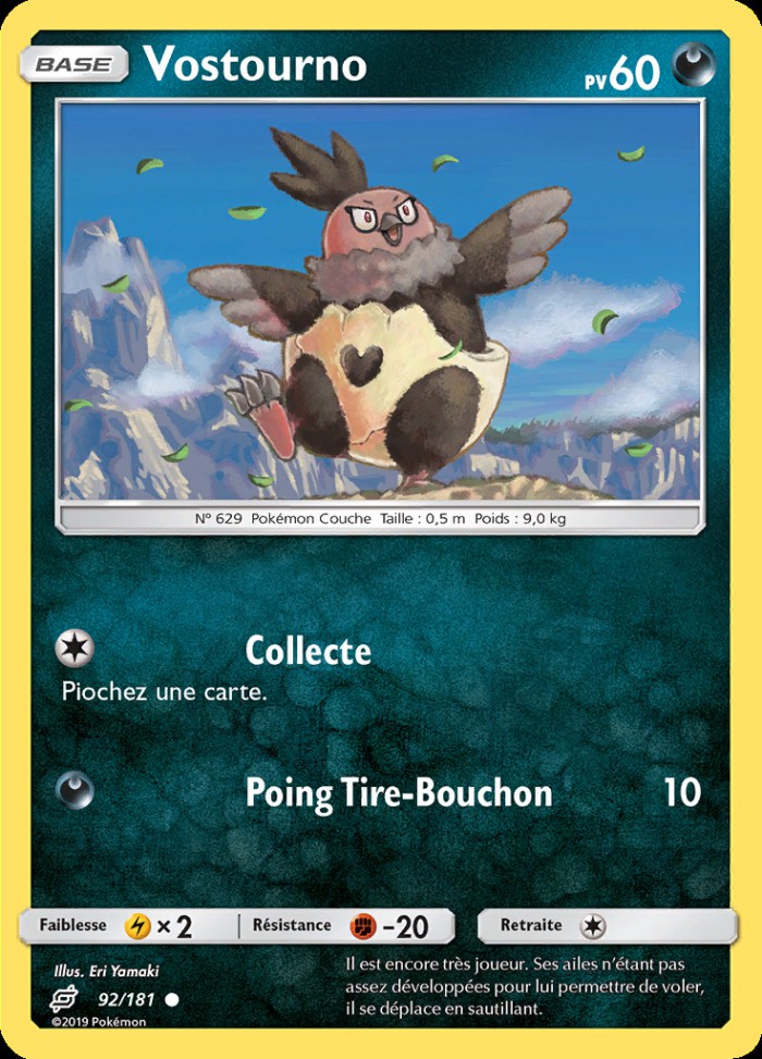 Carte Pokémon: Vostourno