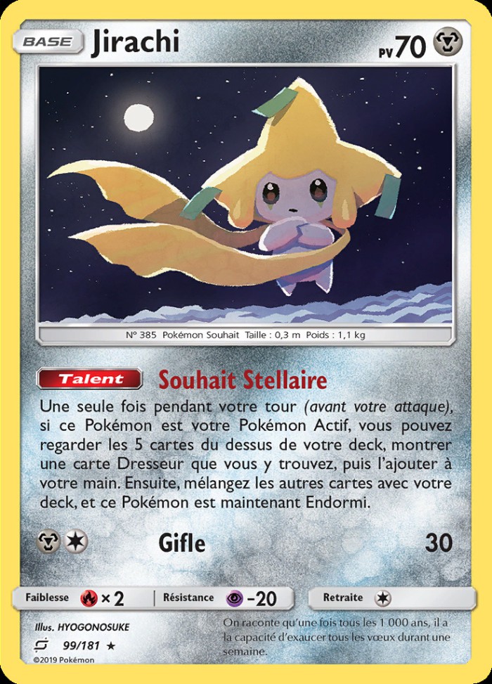 Carte Pokémon: Jirachi