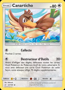 Carte Pokémon: Canarticho