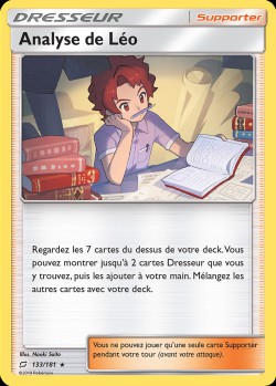 Carte Pokémon: Analyse de Léo