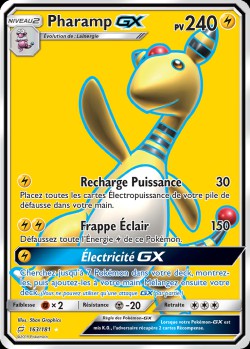 Carte Pokémon: Pharamp GX