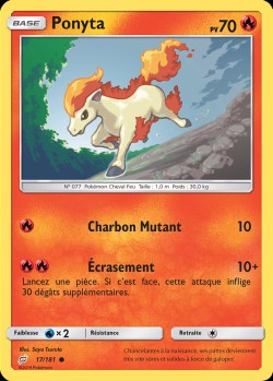 Carte Pokémon: Ponyta