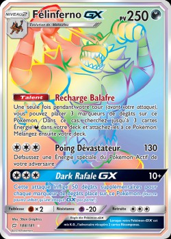 Carte Pokémon: Félinferno GX