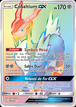 Carte Pokémon: Cobaltium GX