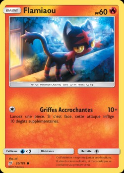 Carte Pokémon: Flamiaou