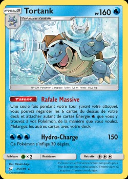 Carte Pokémon: Tortank