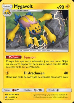 Carte Pokémon: Mygavolt