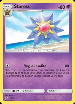 Carte Pokémon: Staross