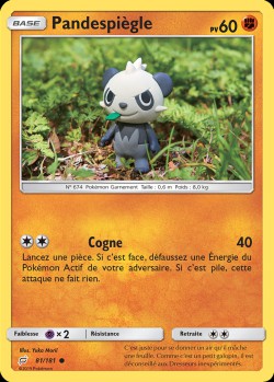 Carte Pokémon: Pandespiègle