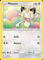 Carte Pokémon: Miaouss