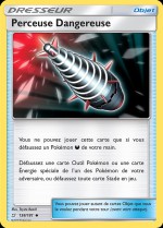 Carte Pokémon: Perceuse Dangereuse