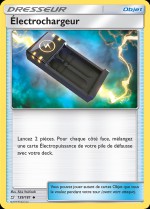 Carte Pokémon: Électrochargeur